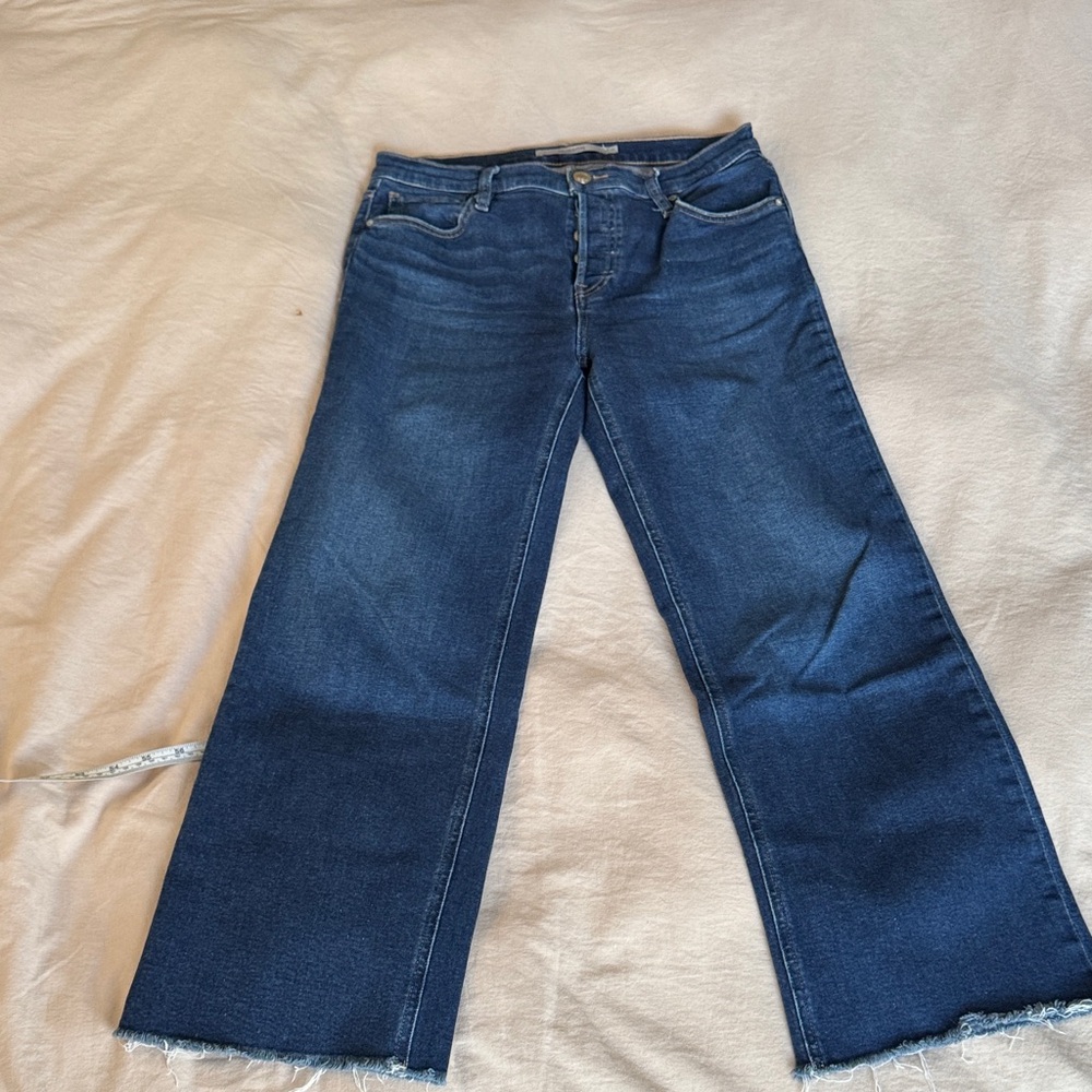 Hudson Jeans Dark Blue Flare & Wide Leg